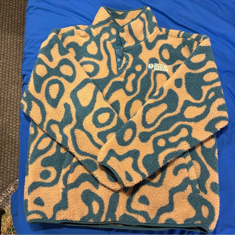 Parks Project Yellowstone Geysers Trail High Pile Fleece